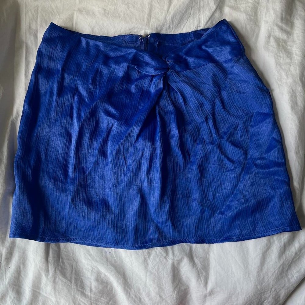 Super Cute Ocean Blue Mini Skirt